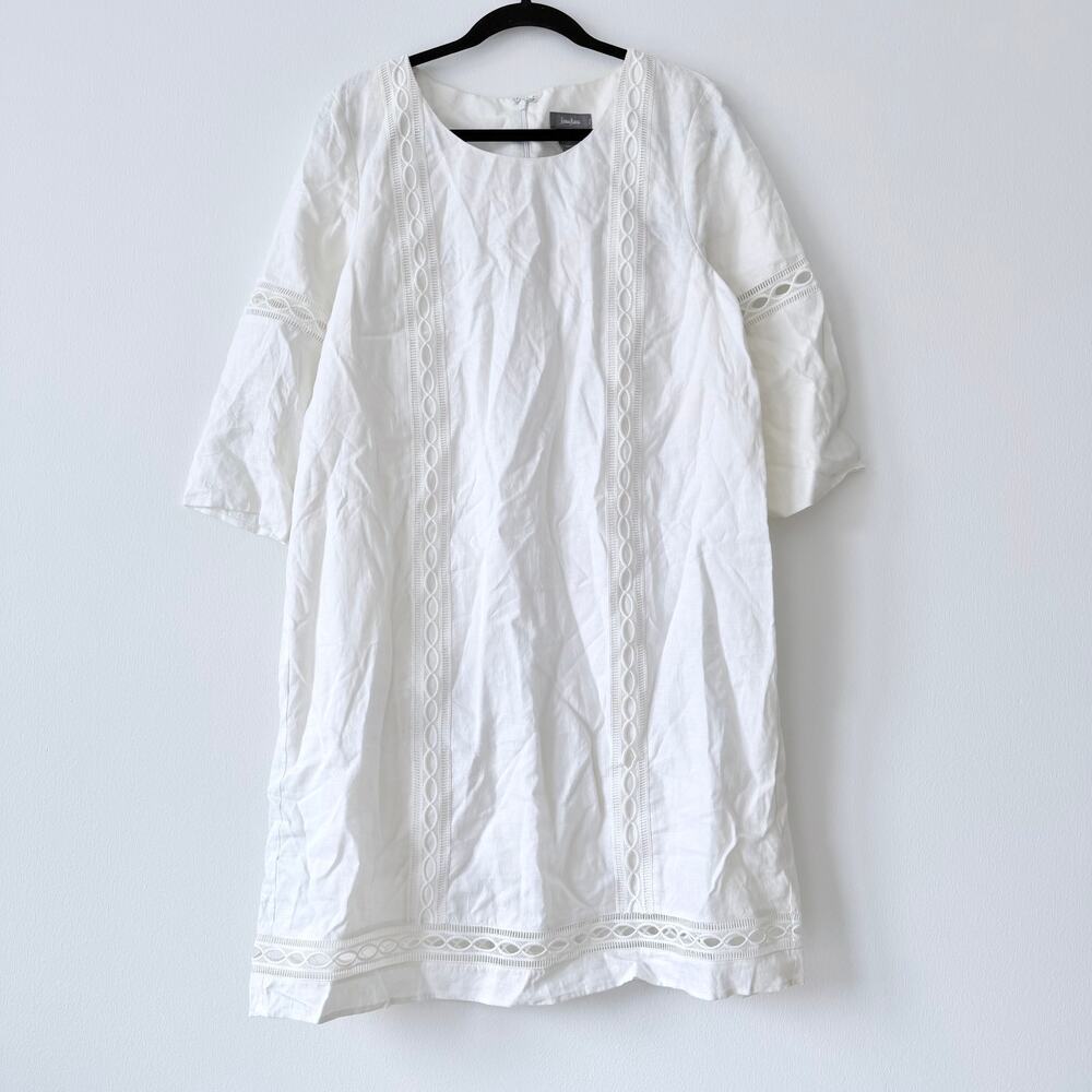 Neiman Marcus Linen Dress - Picture 2 of 6